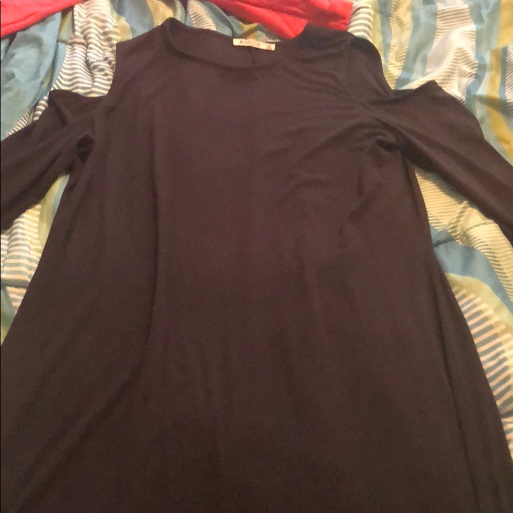 Just fab Cold Shoulder dress